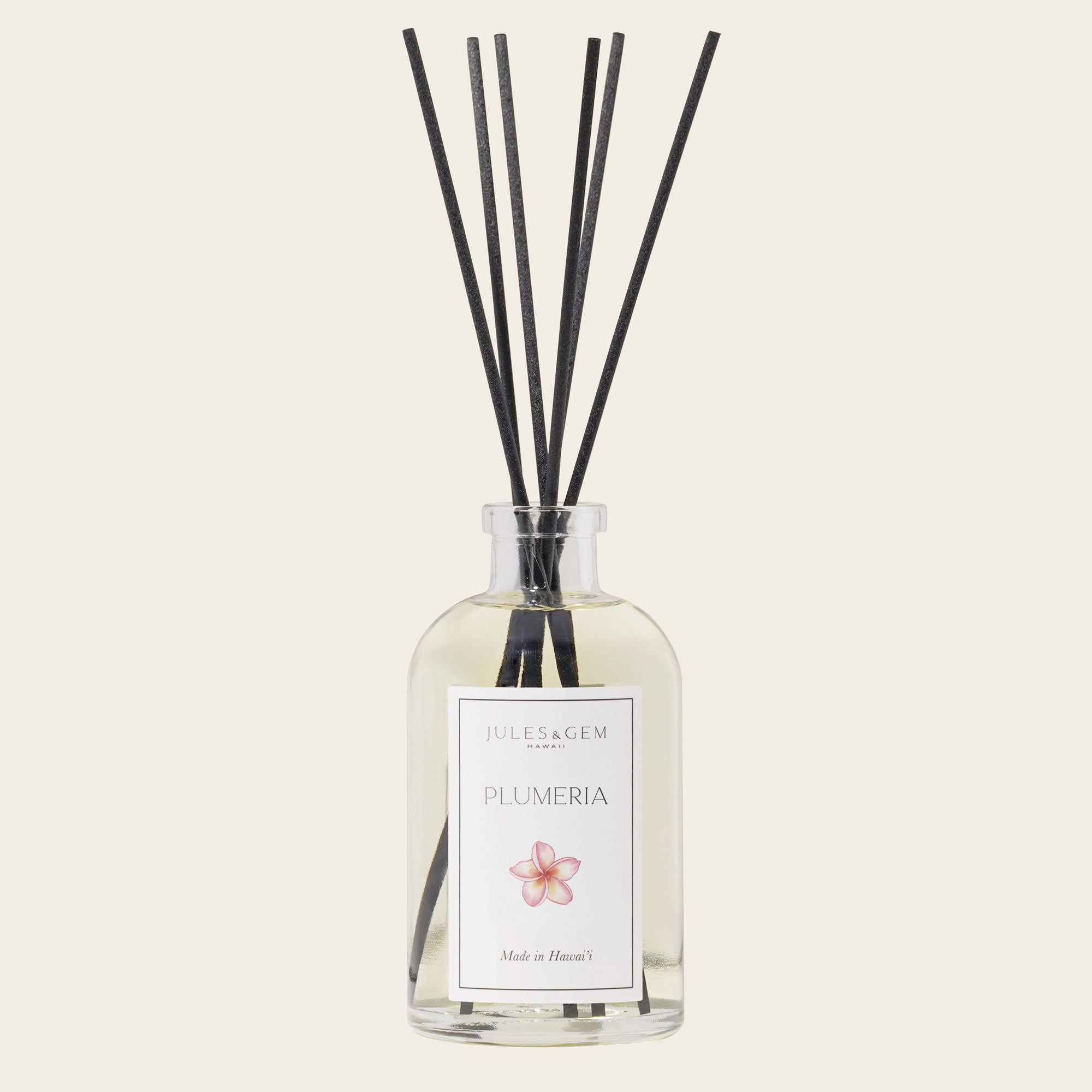 リードディフューザー 8oz "PLUMERIA"