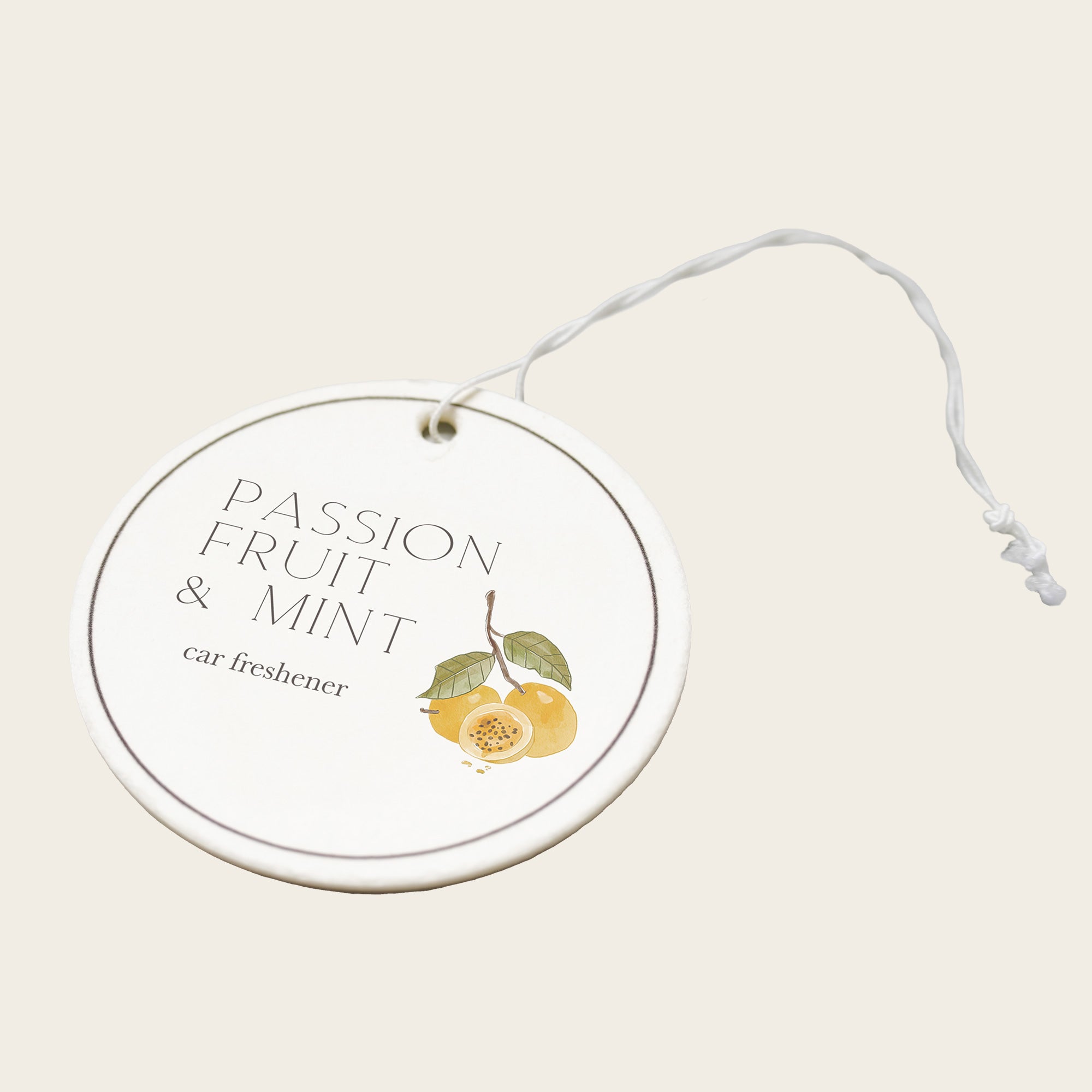 カーフレッシュナー "PASSION FRUIT & MINT"
