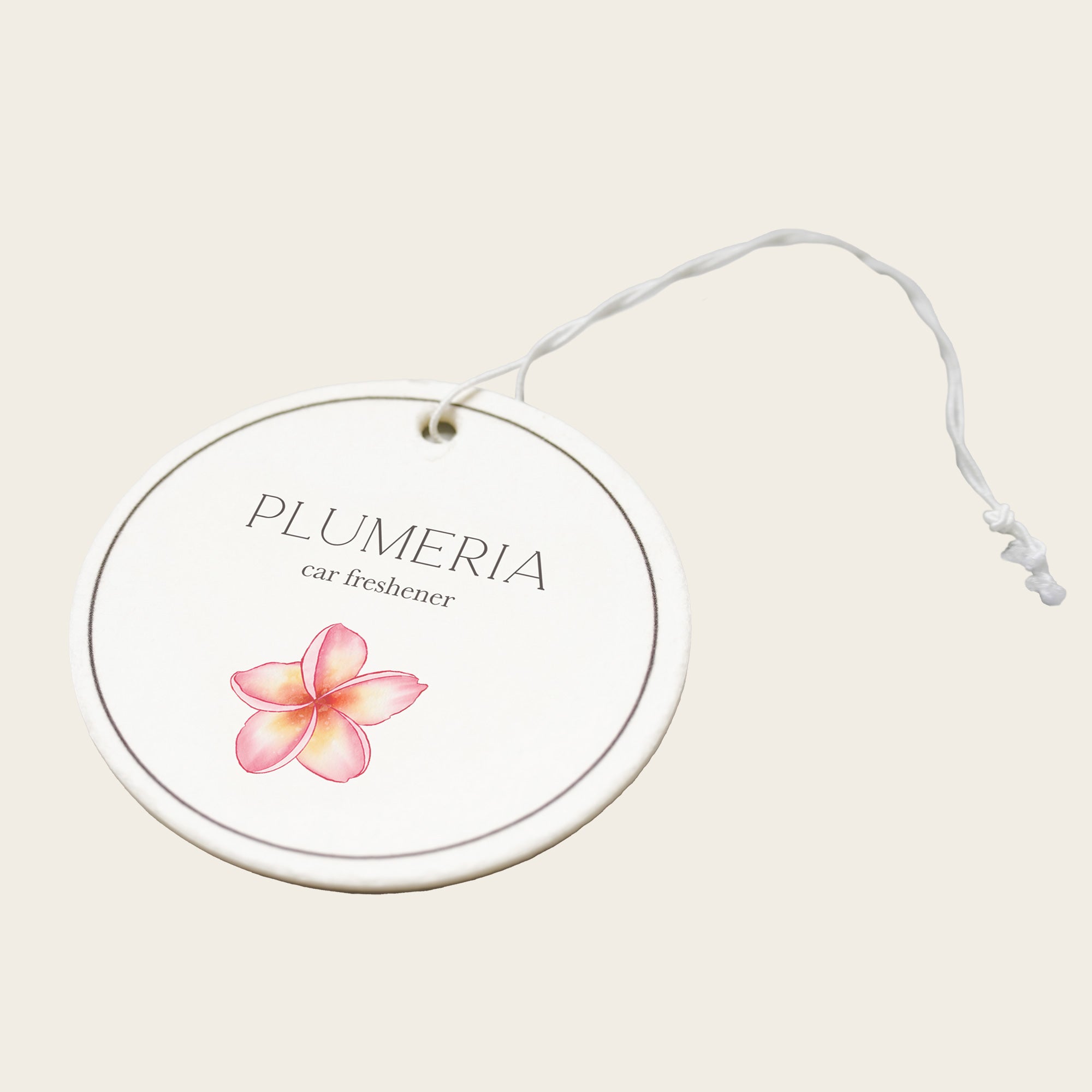 カーフレッシュナー "PLUMERIA"