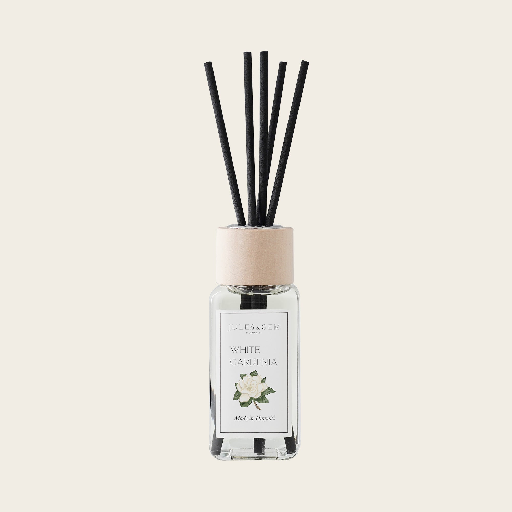 リードディフューザー 4oz "WHITE GARDENIA"
